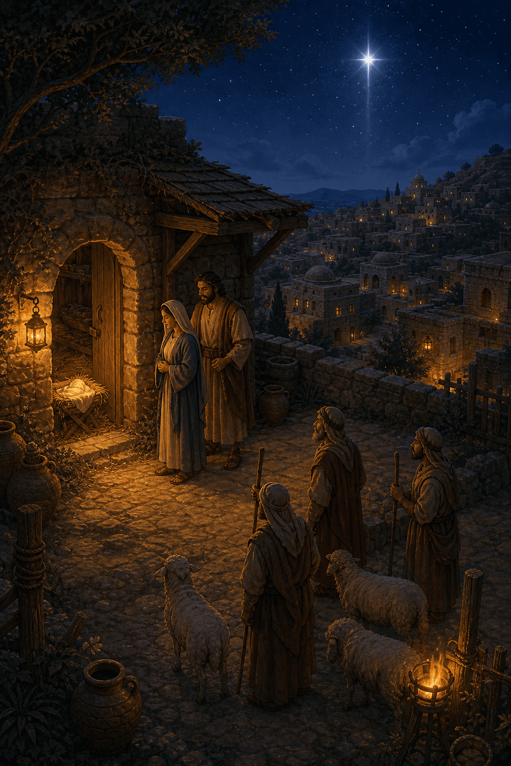 Act 7: Incarnation - pre-alpha visual target art