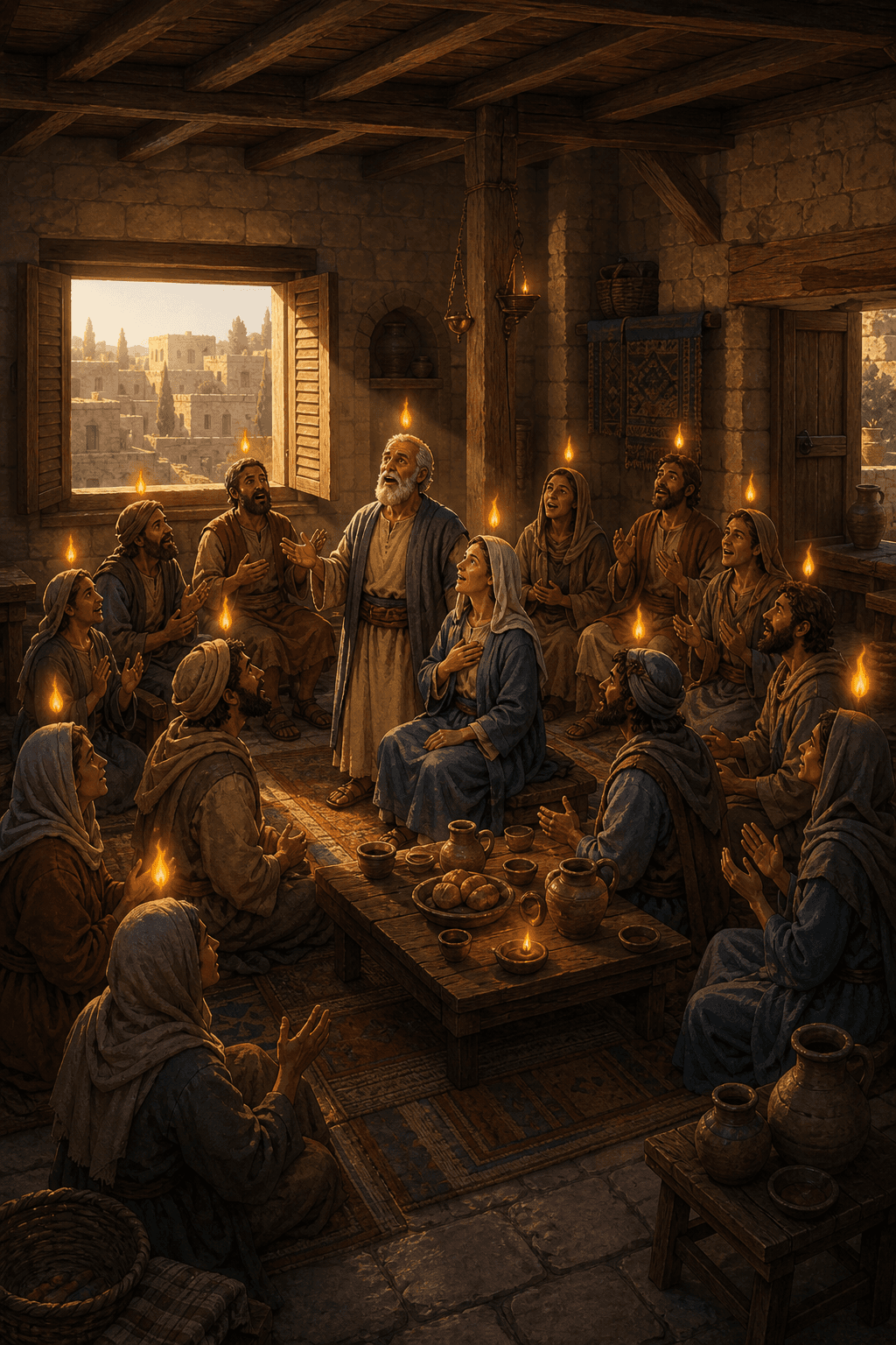 Act 8: The Church - pre-alpha visual target art
