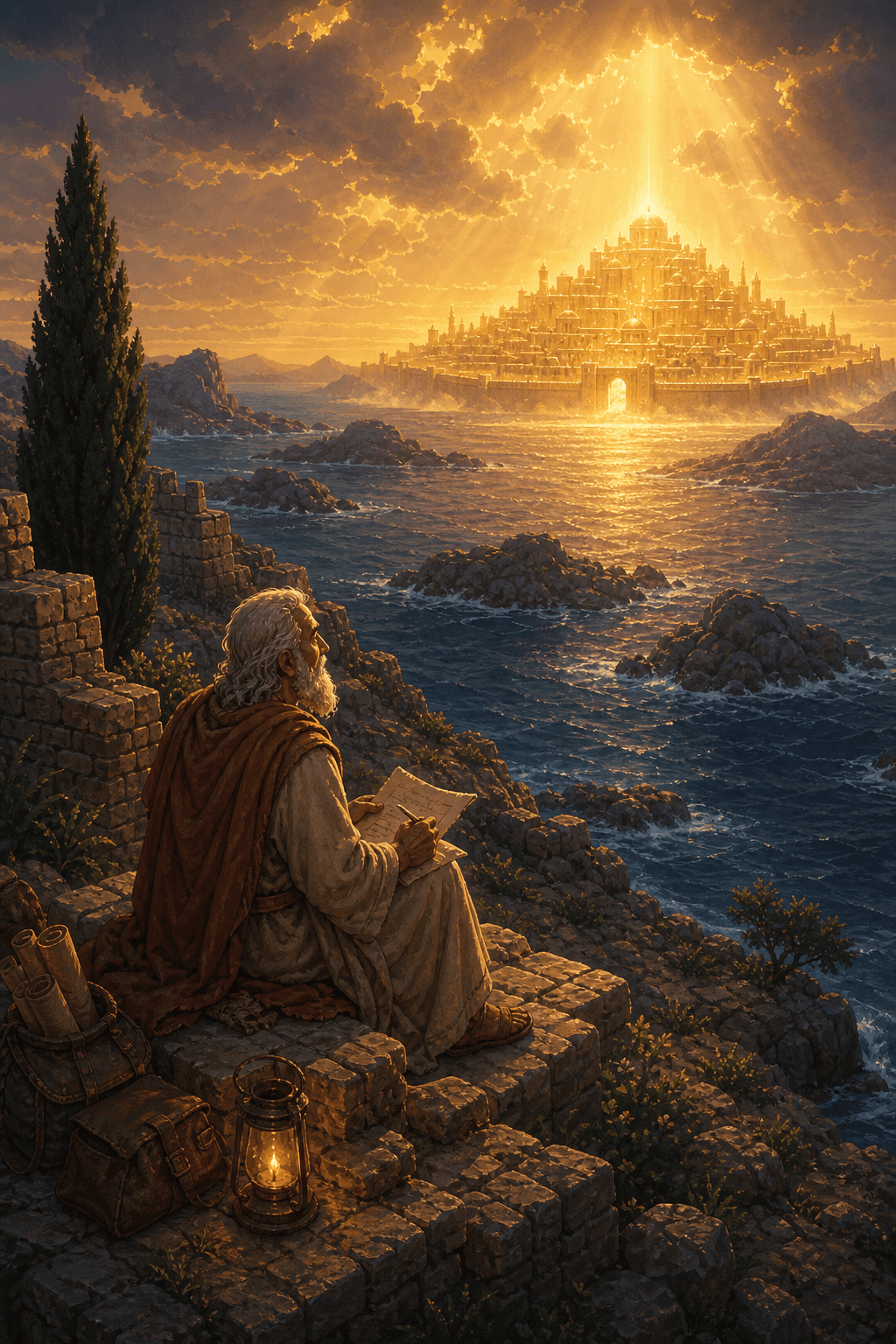 Act 9: Revelation & the Glory - pre-alpha visual target art